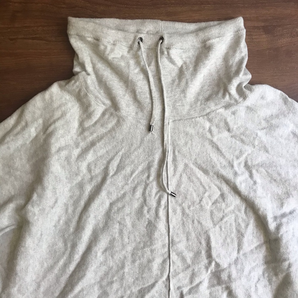 Jones New York cotton 3/4 sleeve sweater grey - Picture 2 of 4